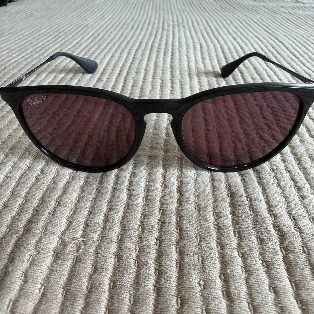 Ray-Ban‎ Erika RB4171 601/5Q 54mm Black Eyeglass Frames ONLY scratches